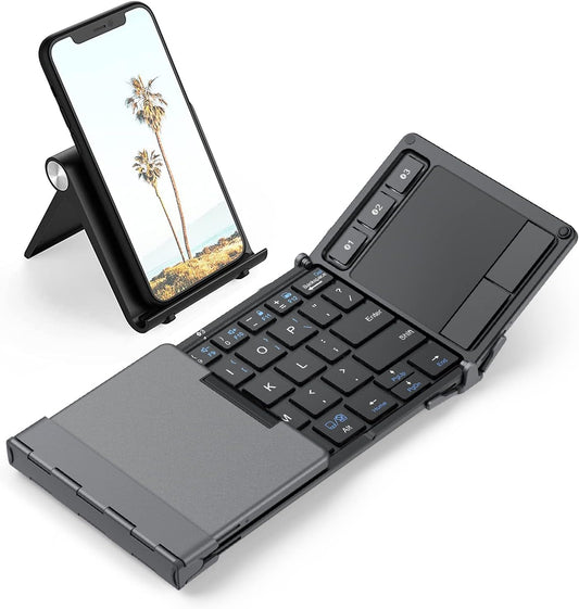 Bluetooth Keyboard with Sensitive Touchpad